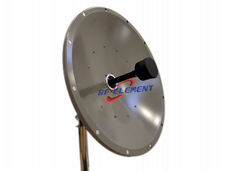 3.5GHz Outdoor MIMO Feedhorn for Parabolic Dish & Grid (3300-3800MHz)