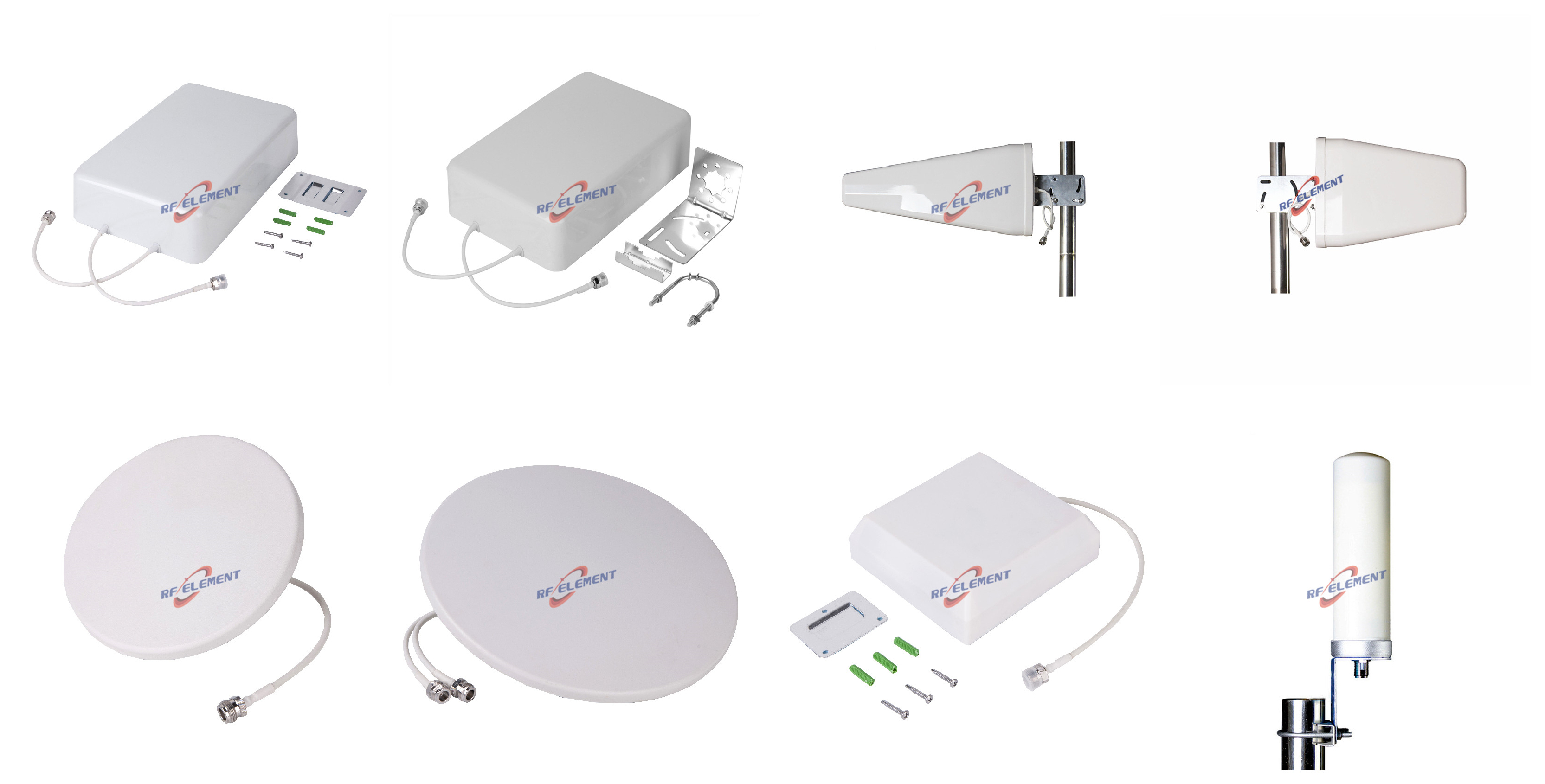 RF element, The 5G antenna types