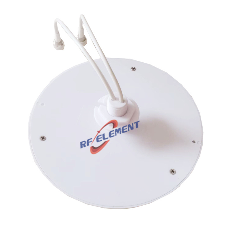 4G 5G Antenna Indoor Wide Band MIMO 2x2 Ceiling Mounting Omni Antenna, 698-3800MHz,5dBi