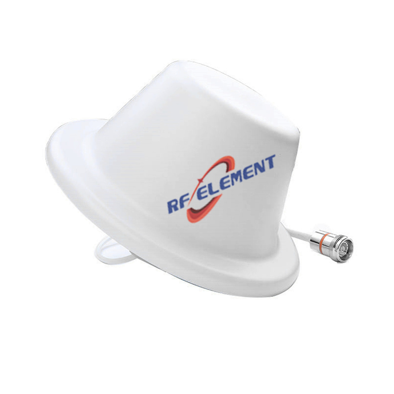 5G Low PIM 2x20W Indoor Dome Ceiling Antenna (698-3800MHz)