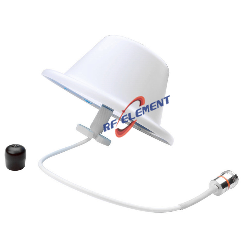 Low PIM(-150dBc@2x20W) 5G Dome Ceiling Antenna (698-3800MHz)