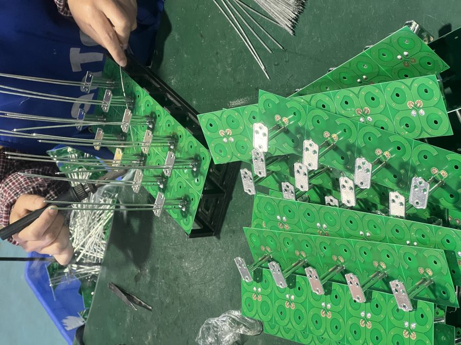 Component Soldering & VSWR Testing